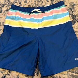 Crown & Ivy Kids Blue Mesh Lined Shorts